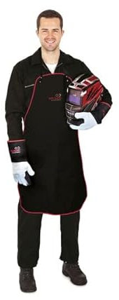 Weldline Tablier Soudeur Croute à Clips 1100x800mm