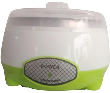 JISADER Pequeña Yogurtera, Electrodomésticos de Cocina, Máquina Automática de Yogurtera, Herramientas de Bricolaje, Revestimiento de Acero Verde, Individual
