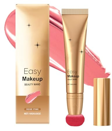 Colorete líquido, cinta de resaltadora Halo Glow que no se decolora | Maquillaje de para resaltar la de rubor líquido para mujeres y niñas