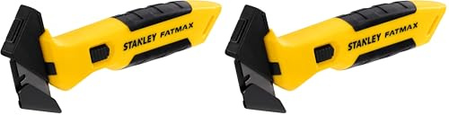 STANLEY FATMAX FMHT10373-0 Coltello di Sicurezza, Giallo (Confezione da 2)