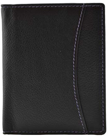 Mala Leather Odyssey Oyster & ID Holder 555-14 (Black)