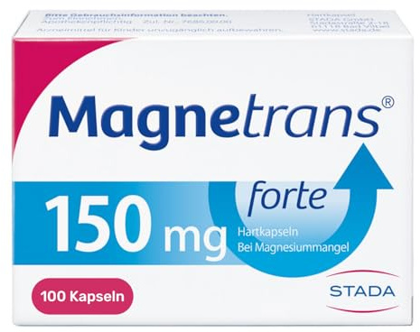 Magnetrans forte 150 mg - Magnesiumkapseln bei nachgewiesenem Magnesiummangel - 1 x 100 Hartkapseln, geschmacksneutral