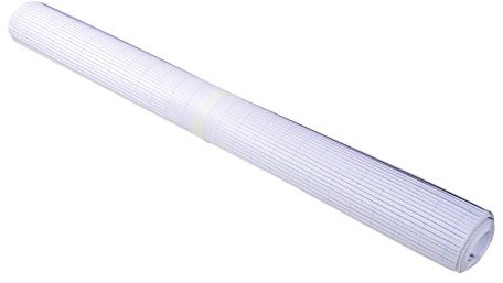 Exacompta 69651E Flipchartblöcke Offset, mikroperforiert, 80 g/m², 20 Blatt/Rolle, kariert, 65 x 100cm, weiß, 1 Rolle