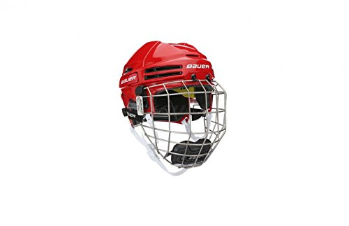 Bauer React 75 Combo Helm L rot