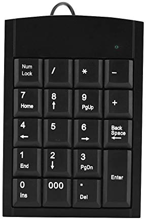 VBESTLIFE Teclado numérico portátil Mini USB 2000 / Millennium Edition/Windows XP/Windows 7/8/9/10 / Linux/Android/iOS, etc.