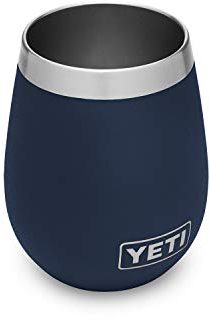 YETI Rambler 10 oz Wine Tumbler, Vacuum Insulated, Stainless Steel, Navy