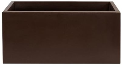 Jardinera rodr-i 60x20cm bronce