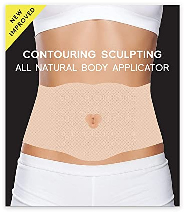 Envoltura corporal hidratante totalmente natural, envoltura corporal fácil de usar, solución anticelulítica, envoltura tonificante reafirmante para el abdomen (10 unidades (paquete de 1))