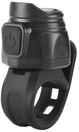 Campanello elettronico per bicicletta, leggero e resistente, campanello per bicicletta con suono chiaro, campanello di allarme per biciclette ricaricabile forte, per bici da strada, mountain