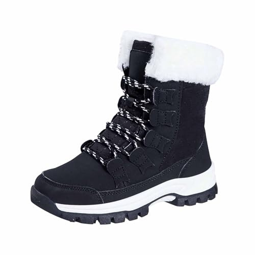 Apres Ski Femme Bottes De Neige Botte Hiver Bottine Chaussures Fourrees Raquette D'hiver Après Bottines Chaudes Chaude Grand Froid Boots Imperméable Apres-Ski Pour Glacia Barefoot Chaussure Randonnée