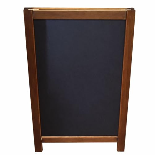 PIZARRA CABALLETE ALTURA 85 CM TABLERO 68 X 48 CMVálido para rotulador de tiza líquida y tiza convencional. 2 CARAS (tablero negro)