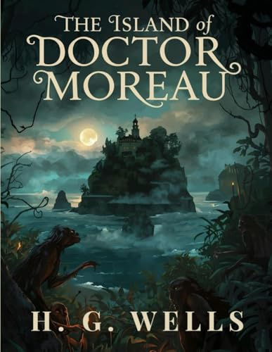 The Island of Doctor Moreau (Annotated Edition): A Dark Science Fiction Classic of Genetic Experimentation and Lost Humanity
