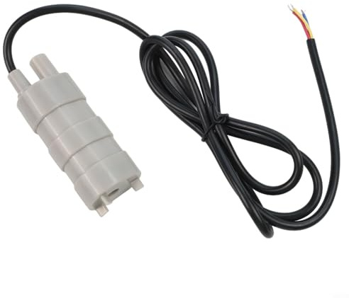 Bomba de agua sumergible de 12 V CC 600 L/H, cabeza de bajo ruido, sin escobillas, magnética, para peces, acuarios, jardín, riego, estanque, fuente, lavado de coches