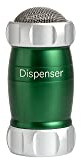 Marcato Spargi Zucchero a Velo, Settaccio da Cucina, Spargicacao in Polvere, anche per Farina e Spezie, in Alluminio, Made in Italy. Modello: Dispenser, Verde