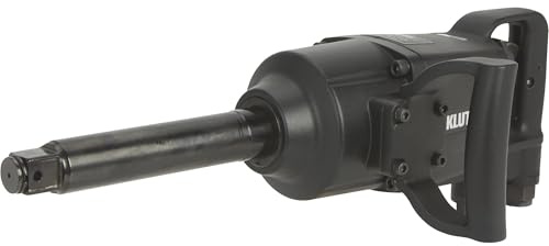 Klutch Heavy-Duty Air Impact Wrench with 8in. Anvil and D-Handle - 1in. Drive, 10 CFM, 2,500 Ft.-Lbs. Torque