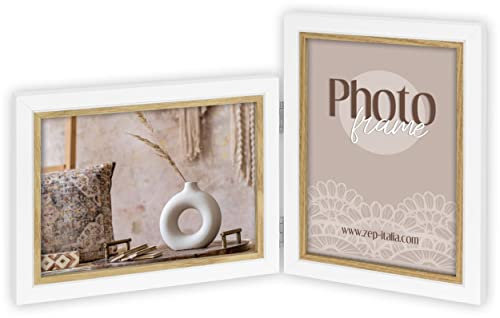 ZEP Cadre double Ayas 2 photos 13 x 18 cm portrait et paysage