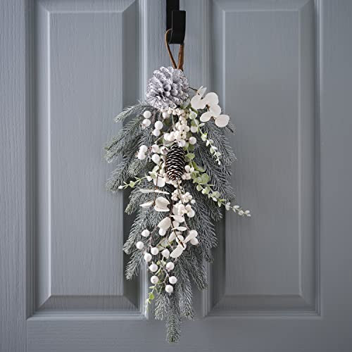 Ginger Ray Alternative Christmas Door Swag Wreath Decoration, NN-130, 50cm