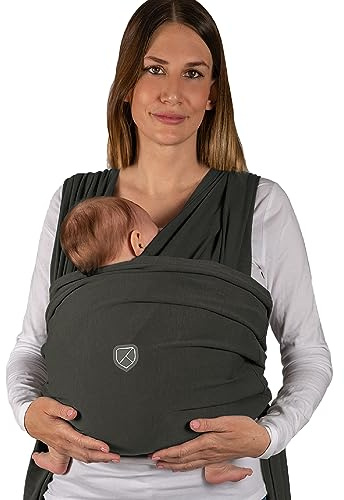 Koala Babycare Babytragetuch - Einfach anzuziehen - Elastisches Tragetuch bis zu 15 kg - Verstellbar und Unisex