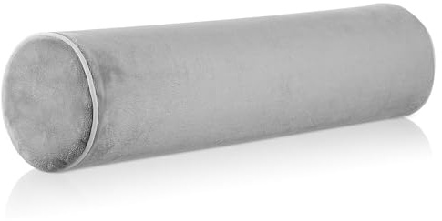 GLSTOY Almohada Cilíndrica para Cuello 11X40 CM de Algodón Viscoelástico, Soporte Lumbar y Alivio de para Dormir de y Uso Cotidiano