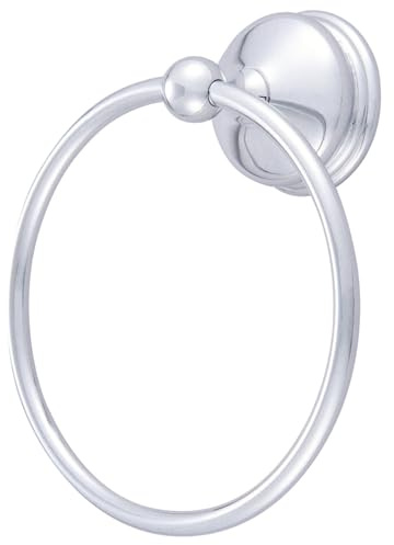 Kingston Brass BA1164C Vintage 6-Inch Towel Ring in Polished Chrome