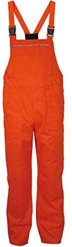 Carson Classic Workwear Arbeitslatzhose aus reiner Baumwolle, 1 Stück, 56, orange, KTH26.OR