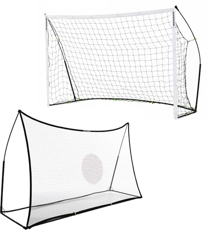 Quick Play Sport Ltd, Porta con rebounder, Nero (Schwarz), Taglia Unica