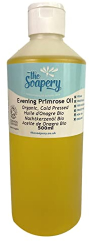 Huile d'onagre 500 ml certifiée bio 100% pure pressée à froid