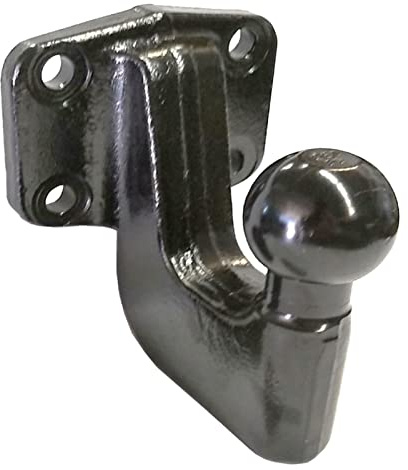 AHAKA, piastra di avvitamento, 83 x 56 cm, spostata verso il basso, 3500 kg, 250 kg, 23,5 kN, piastra di avvitamento, gancio di traino per autobus, furgoni e telaio