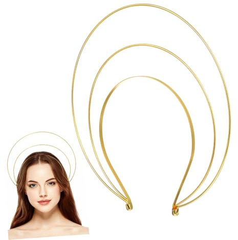 minkissy 1 St Krona Pannband Tiara Guldgudinna Gudinna Blad Hårband Halo Crown Gudinna Pannband Kvinnor Halo För Kvinnor Tiaror Och Kronor Grekisk Guldet Metall Järn Brud