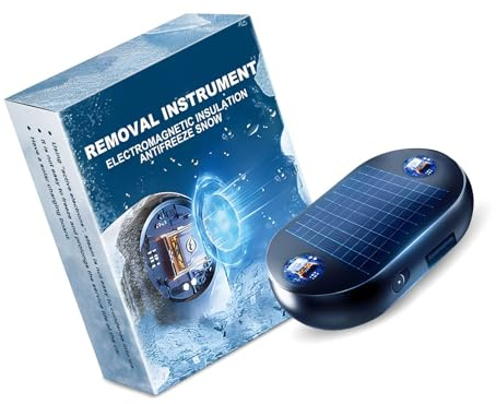 HNsdsvcd Anticongelante para parabrisas molecular electromagnético para coche, para quitar nieve, vidrio, microondas, descongelación, dispositivo de eliminación de hielo con interferencias moleculares