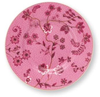 Pip Studio Jolie Petit Four Flowers Pink Brotteller 12cm