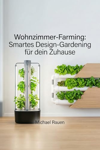Wohnzimmer-Farming: Smartes Design-Gardening für dein Zuhause: Wie du als urbaner Stadtbewohner mit ästhetischen Hydroponik-Systemen in deiner ... und sauber eigene Kräuter und Gemüse erntest
