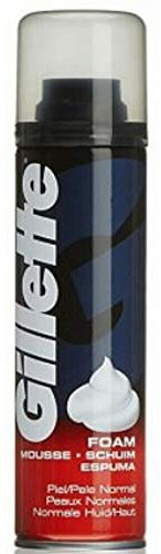 Gillette Regular Foam 200ml – Confezione da 6