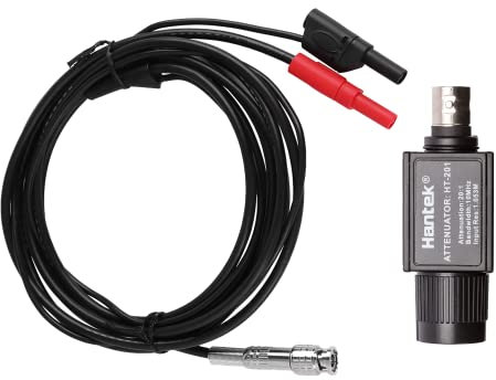 HT30A+ HT201 Hantek Oscilloscope Accessories Set BNC Connecter Auto Test Leads, Auto Ignition Probe and 10MHz 20:1 Attenuator for Assisting Automobile Measurement