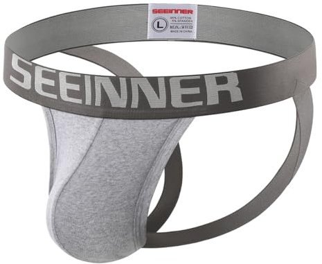 Casey Kevin Jockstrap Hombre Suspensorio para Hombre Deportivo Transpirable Calzoncillos Slips