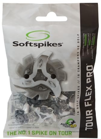 SOFTSPIKES Tour Flex Pro Translucent/White