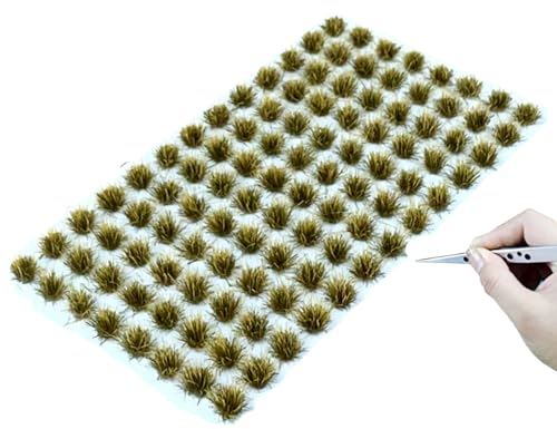 RHQFDM 120 Plantas Modelo Hacer Hierba Mechones Hierba Estática Modelo Hacer Mechones Hierba Estática Modelo Hacer Deco Miniatura para DIY Césped Artificial Césped Miniatura Deco(Hierba 5#)
