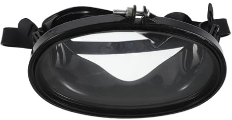 Abaodam Maschera Subacquea Monolente Antiappannamento per Adulti, Occhialini da Snorkeling Lenti Hd, Protezione UV e Cinghie Regolabili per Immersioni, Nuoto e Attività Acquatiche