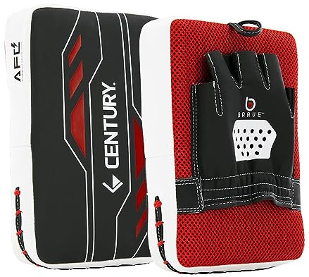 Brave Sports Muay Thai Punch and Kick Boxing Pads Hand Target Martial Arts Mitts Training for Kickboxing Muay Thai MMA Martial Art UFC Punch Mitts for Kids,Men & Women