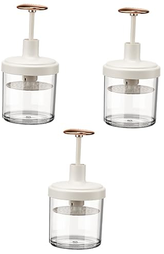 Beaupretty 3pcs Facial Bubbler Foaming Maker Foaming Bottle Facial Cups Bubbling Tool for Bathroom