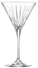 RCR Set mit 6 Martini Kelchen, 100 % Made in Italy, Fassungsvermögen 21 cl