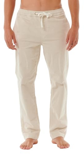 Rip Curl Men's Classic Surf Cord Beach Pant, Vintage White