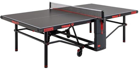 Tibhar 9000W Premium Outdoor Tischtennisplatte mit 10mm Melaminharz Oberfläche - Made in Germany