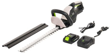 Murray Cortasetos Inalámbrico 20V MU-BAT-HT45-KIT – Cortasetos sin Cable con Cuchilla de Acero de 45,5 cm – Doble Interruptor de Seguridad, Corte 16 mm – 1550 RPM para Setos Precisos