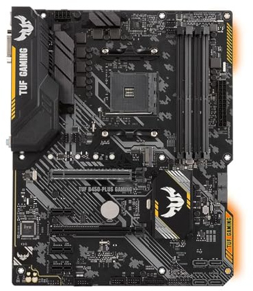 motherboard Fit For ASUS TUF B450-PLUS GAMING B450 Motherboard Socket AM4 DDR4 128GB Support Ryzen 5 5600 5500 PRO 1200 3600 1600 Cpu M.2 ATX