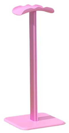 YTtkku Support de casque en alliage d'aluminium avec base antidérapante pour organiser et protéger les écouteurs, support de bureau pour casque