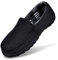 MIXIN Slippers for Men Moccasin House Shoes with Comfortable Memory Foam Size 8 Black