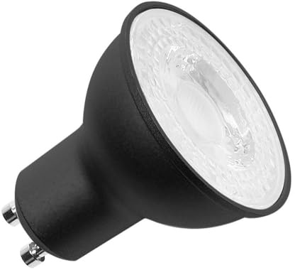 SLV LED-lampa QPAR51/glödlampa, lampa, LED/GU10 2700 K 6,0 W 450 lm svart dimbar, 1005077