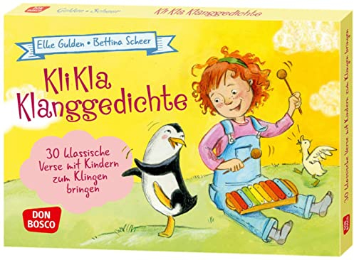 KliKlaKlang-Gedichte: 30 klassische Verse mit Kindern zum Klingen bringen. Kartenset für musikalische Früherziehung, Sprachförderung in der Kita oder ... Ideen für Kindergruppen auf DIN-A5-Karten)