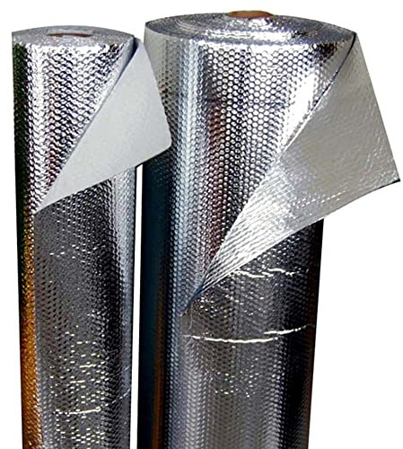 Aislante Térmico Reflexivo Aluminio y Burbujas 3m² 2,5m x 1,20m